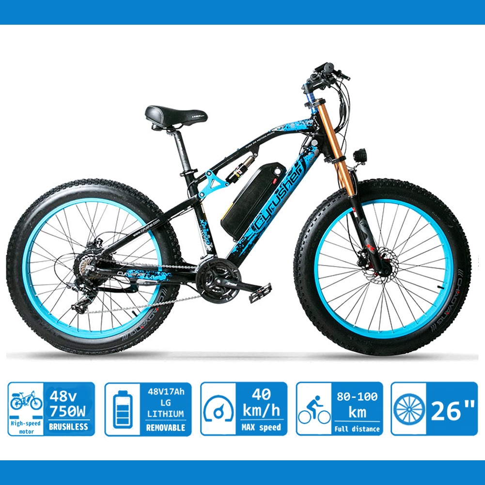 Electric Dire Bikes For Men Snow Mountain E-bike 48V 17Ah battery Fat Bike  Electric Bicycle Motorcycle Style XF900 - Egil Ryengen - Norway